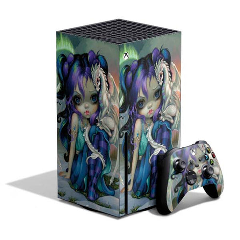 Winter Fairy With Frost Dragon by Jasmine Becket-Griffith Xbox Series X Skins